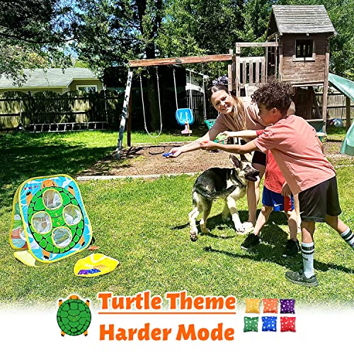 RaboSky Bean Bag Toss Game for Kids Toddlers 2 3 4 5 Year Old, Dinosaur