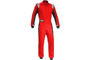 Bestgift Kart Racing Suit One Piece Track Racing Suit Karting Suit