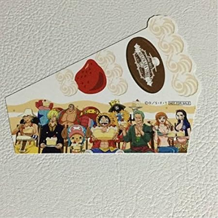 Amazon ワンピース 麦わらストア ホールケーキしおり 麦わらの一味 ルフィ ゾロ サンジ ナミ ロビン フランキー チョッパー ブルック ウソップ アニメ 萌えグッズ 通販