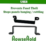 HowseHold Fence Panel Security Brackets 20 Pack for Concrete 4x4 Posts view 5