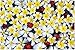 Microthin 24x36-Inch Imagine Work Surface Ultra-Thin Non-Slip Desk Pad - Floating Flowers