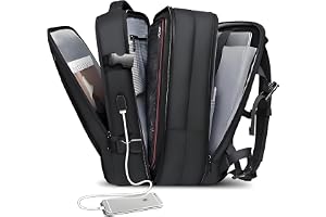 Mochila de Viagem Expansivel Masculina Feminina Para Notebook