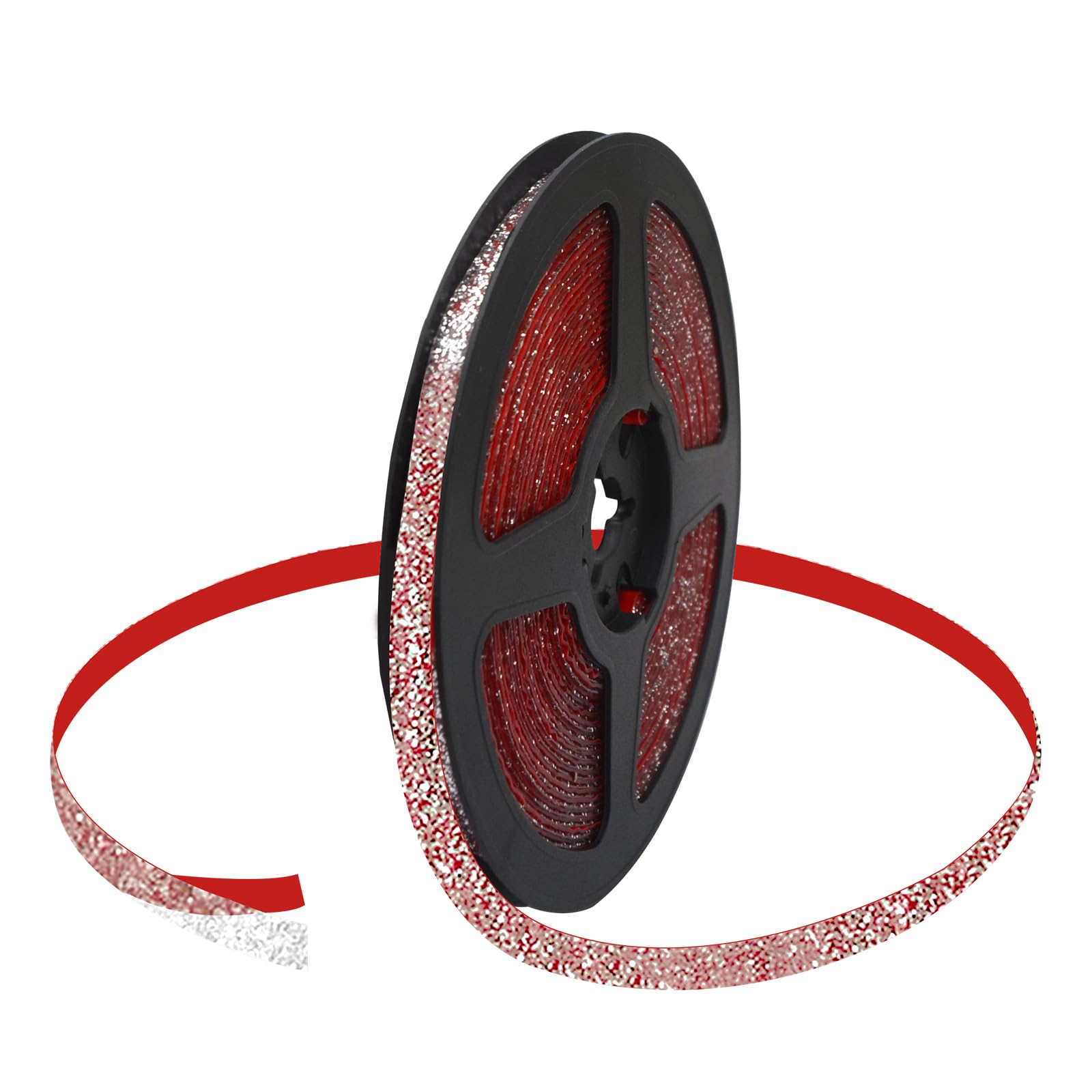 Vogueing Tool Ceramic Tile Mildewproof Gap Tape, 6M*8MM Sealing Decorative Corner Side Edge Tape Strip Bathtub Bathroom Shower Roll Caulk Tap Strip-Silver