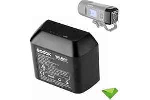 Godox WB400P Battery Replacement, 2600mAh 21.6V Li-ion Battery Pack for Godox AD400Pro Flash Strobe Speedlite