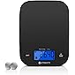 Etekcity Food Kitchen Scale, Digital Weight Grams and Oz for Cooking, Baking, Meal Prep, and Diet, Small, Black