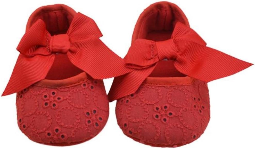 Toddler shoes,Kimanli Infant Girls Cotton Ribbon Bowknot Soft Bottom Prewalker