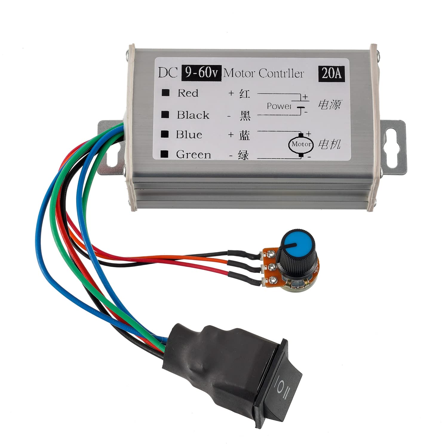 Mua BOJACK Motor Speed Controller 9V-60V 12V 24V 36V 48V 60V Brush ...