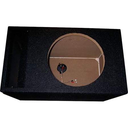 Bandpass Leergehäuse für 12' / 30cm Basslautsprecher mit Bassreflex Port Necom 1212.2Air