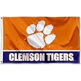 Clemson Flag Tigers Large 3x5