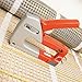 Tacwise Z1-140 Heavy Duty Hand Tacker/Staple Gun for 5/32, 3/16, 1/4 and 5/16 Inches Long Staples, Silver/Orange (0854)