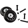 Protec Designed Bags & Cases Replacement Inline Skate Wheels (Pair) (WLSBKPR)