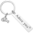 AHAETH Harry Fans Styles Keychain Harry Gifts Adore You Movie Fans Gift for Teen Girls Women Her Hary Merch