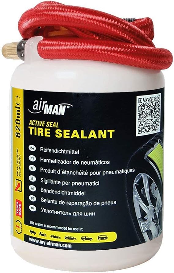AirMan 64010013 Valve Through Sealant Reifendichtmittel, 620 ml