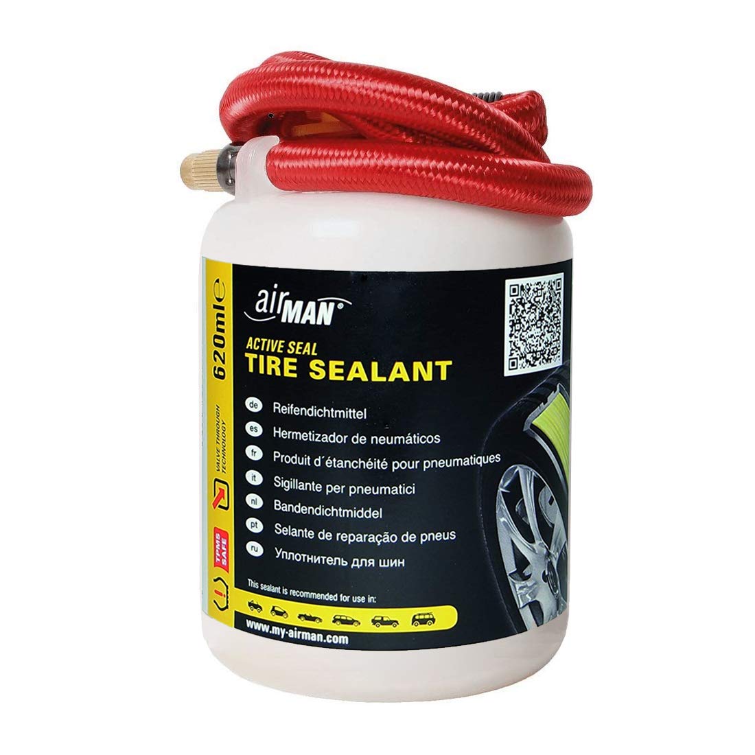 AirMan, valve through sealant, tire sealant, 620 ml, 64-010-013