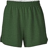 Soffe Girls' Authentic Cheer Shorts – Soft Cotton Blend Gym Shorts for Cheerleading, Dance, Running, Fitness, & Casual Wear