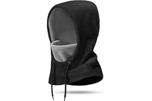 WELVGNNCE Kids Balaclava Mask - Winter Warm Windproof Face Cover with Fleece Lining, Adjustable Cold Weather Hat for Boys & Girls
