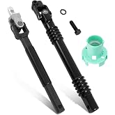 YEHERIT 25958109 19329330 Upper &amp; Lower Intermediate Steering Shaft Column | Compatible with Cadillac Escalade GMC Sierra Yukon Chevy Silverado Avalanche Suburban 1999-2006 4WD Only