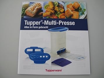 TUPPERWARE Rezeptheft Tupper-Multi-Presse Gnocchi
