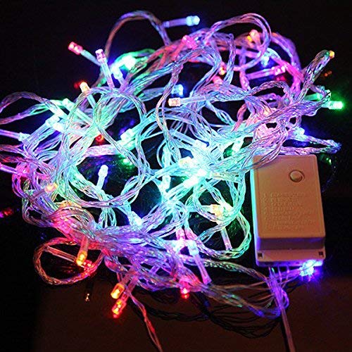 Macerdonia Lights & Lighting – 100 Led 10m Multicolour String Decoration Light Christmas – Featherlike Unclouded Words Brightness Conducted Strand Illuminate Floodlit Luminance Illumine Ignitor
