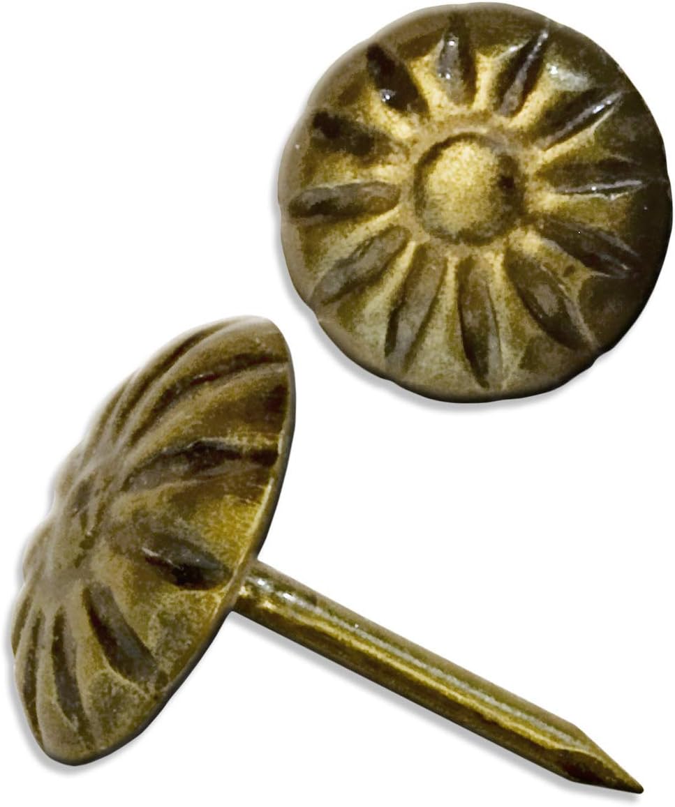 Fuxxer® - 100 x Antique Design For Nails, Bronze, 11x17