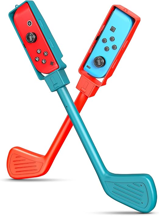 AKNES Contrôleur Switch JoyCon pour Mario Golf Super Rush, 2