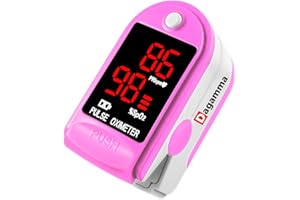 Dagamma Finger Pulse Oximeter DP100 in Pink - the Authentic Pulse Oximeter for sports and aviation use