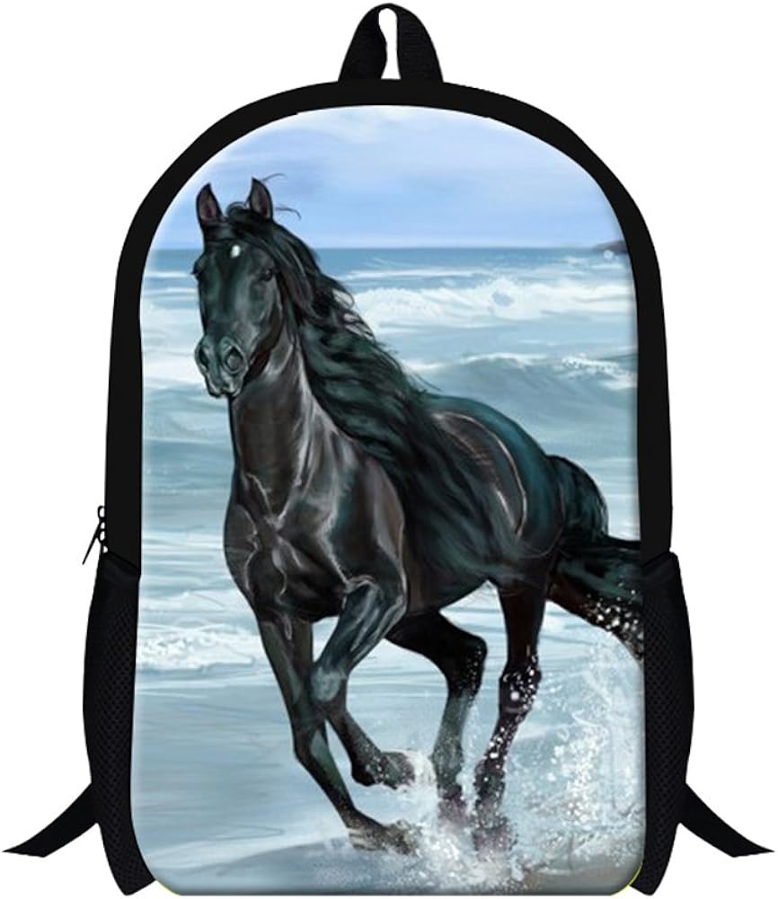 plush horse backpack