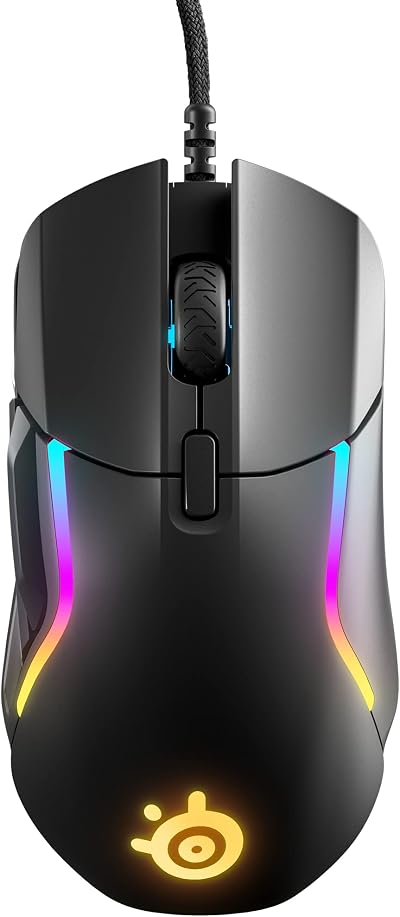 SteelSeries Rival 5 Gaming Mouse 18000 CPI TrueMove Air 9 Programmable Buttons