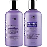 Oligo Professionnel - Blacklight Blue Shampoo & Conditioner for blondes - Sulfate-Free - Vegan - Eliminate brassy tones - Refresh Faded Highlights - Argan oil - Hydrating Formula - 8.5oz DUO BUNDLE