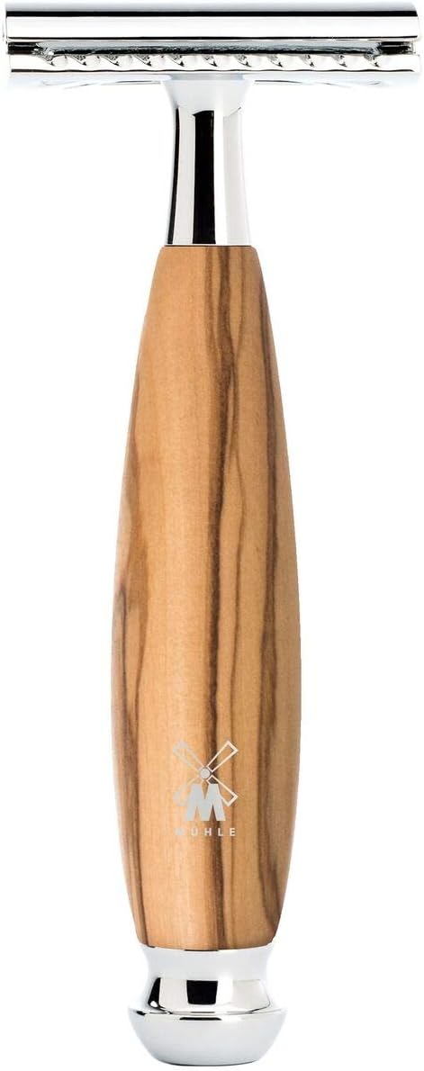 MÜHLE Vivo Safety Razor, Olive Wood