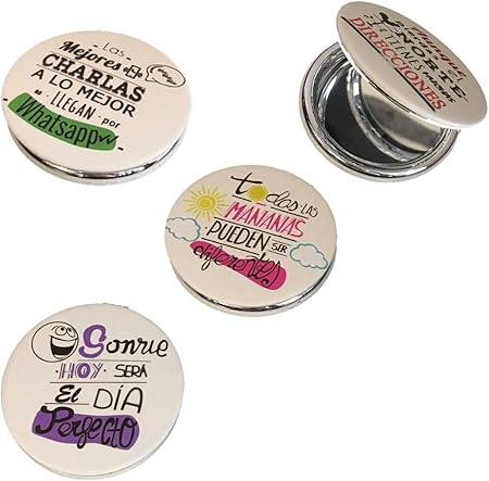 Set 12 Specchi Frasi Originali Per Bomboniere Di Matrimonio Battesimo Comunione Compleanno Dettagli Economici E Originali Amazon It Casa E Cucina