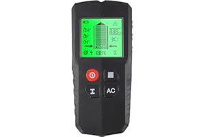 5 in 1 Wall Scanner Wall Stud Finder with Cable Detection Metal and Wire Detector for Drywall AC Wiring Locator Behind Walls 