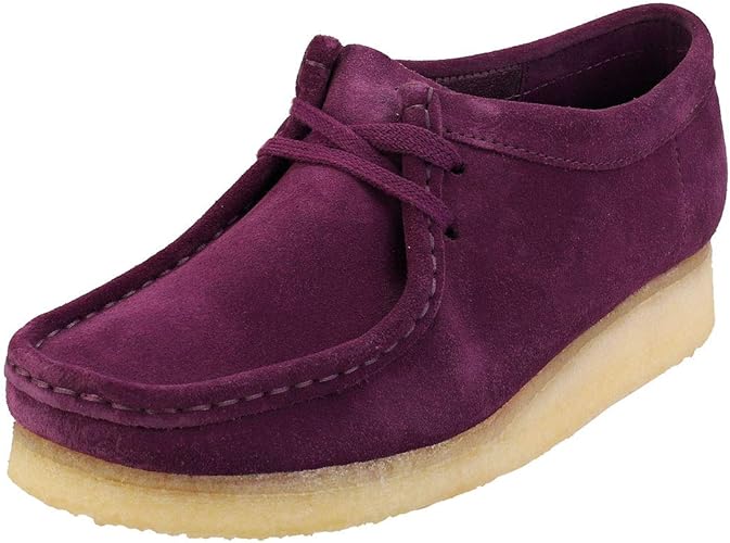 clarks womens purple