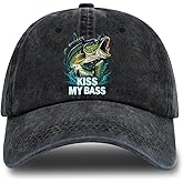 rofiowa Fishing Adjustable Cotton Baseball Cap, Funny Trucker Hat Gift for Men Women Grandpa Dad Fishing Lover Fisherman