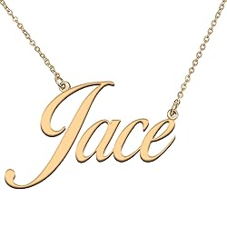 HUAN XUN Customized Custom Simple Any Name Necklace