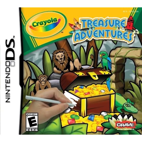 Amazon Com Crayola Treasure Adventures Nintendo Ds Video Games