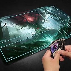 Premium Stitched MTG Playmat with Zones and