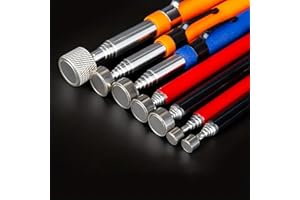 2/5/8/10LB Magnet Pick-up Tool, Telescoping Strong Magnet Stick, Magnetic Pickup Tool, Magnetic Picker, Black 5LB