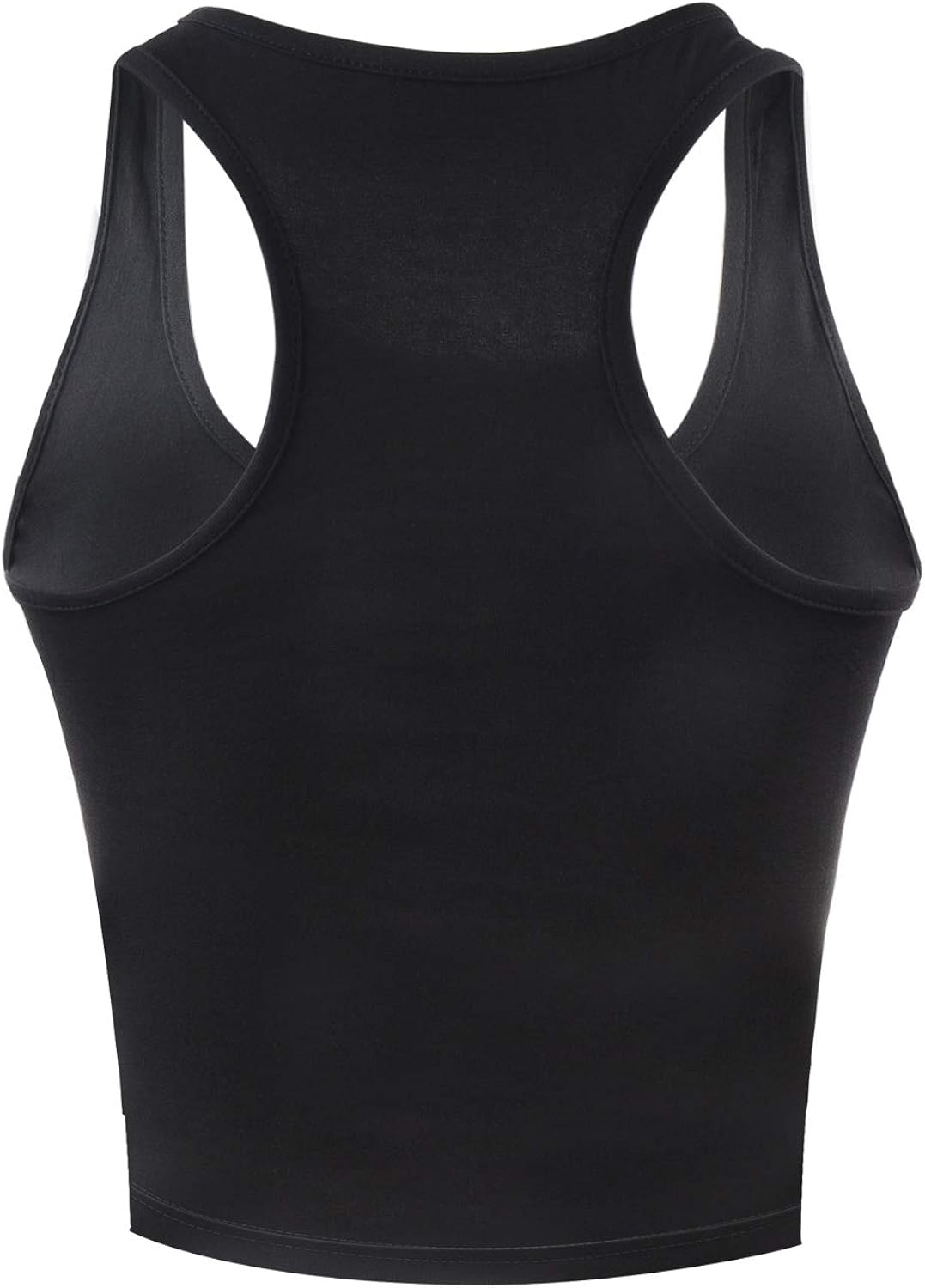 Tenpluszero 3 Pieces Cotton Basic Crop Tank Tops Sleeveless Racerback Sports Tank Tops for Women Girls Daily Wearing: Clothing