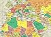 24x36 World Wall Map by Smithsonian Journeys - Tan Oceans Special Edition (24x36 Paper Folded)