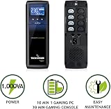 Tecnoware Power Systems Exa Plus 1000VA UPS AVR USB RJ11 RJ45 view 2