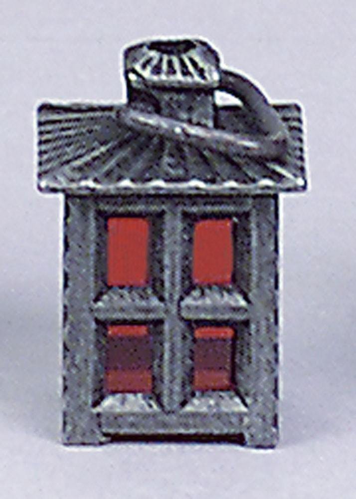 Rulke Rulke020638 20 mm Red Crib Lantern Tin