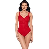 Miraclesuit Women's Swimwear Sanibel Tummy Control Underwire Bra One Piece Swimsuit