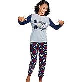 Women's Harry Potter Mischief Managed 2 Pc.Pajama Set (Medium) Gray/Navy
