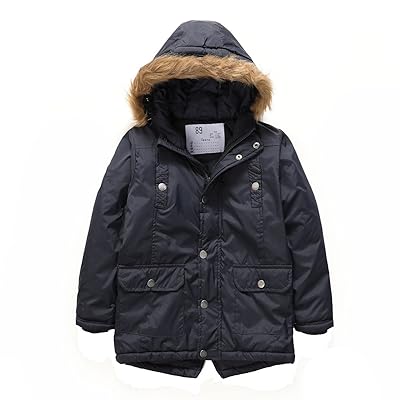 PHIBEE Boys Winter Parka Jacket with Windproof Hood Nigeria Ubuy