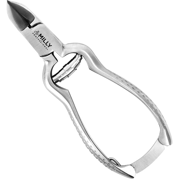 OdontoMed2011 Professional Stainless Steel Toe Nail Clipper – Pedicure & Chiropody Tool For Thick Nails