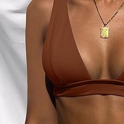 Bathing Suits for Women Deep V Neck Sexy Two Piece