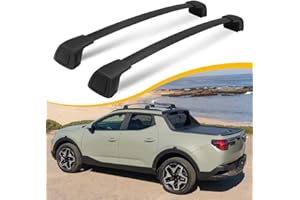 EZREXPM Cross Bars Fit for Hyundai Santa Cruz SE SEL Premium Limited 2022 2023 2024 2025 Roof Rack Rail Lockable Luggage Crossbars Carrier Cargo Bar