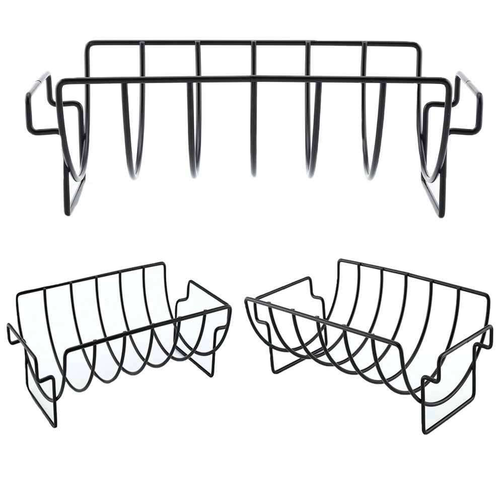 Campingmoon Griglia Rotonda Per Barbecue In Acciaio Inox – Resistente E Anti-Ruggine - 2