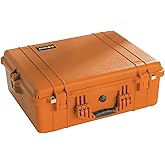 Pelican 1600 Case No Foam (Orange)